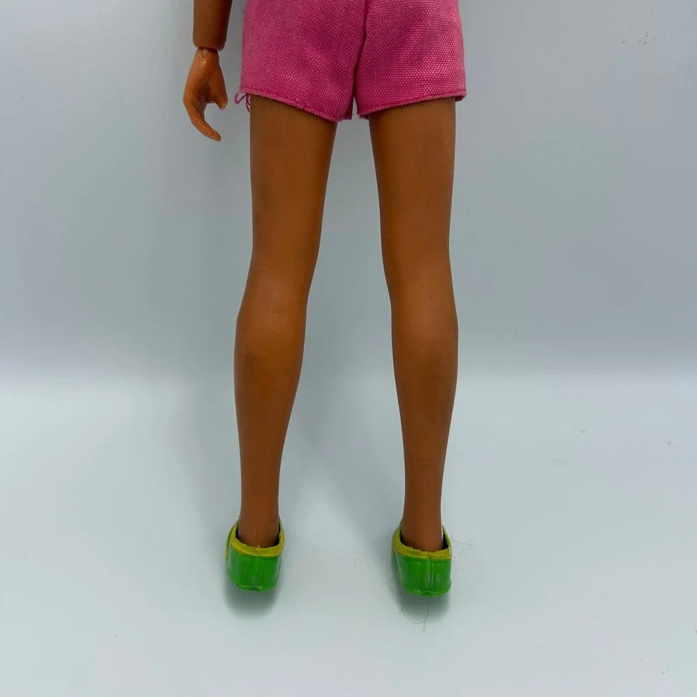 Vintage 1974 Kenner Dusty Softball Champion 70s Action Doll 11.5